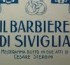 Goldoni: Il Programma  de “Il barbiere di Siviglia” nei teatri di Livorno,Lucca,Pisa, e Novara…stampabile